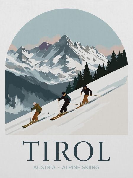 Tirol Austria Alpine Skiing