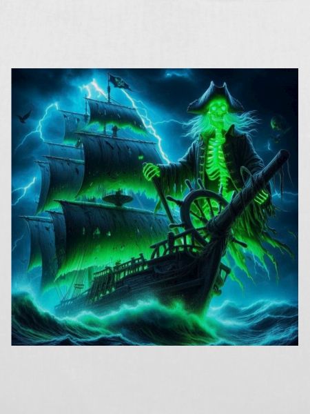 Halloween piratenschiff