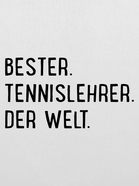 Tennislehrer