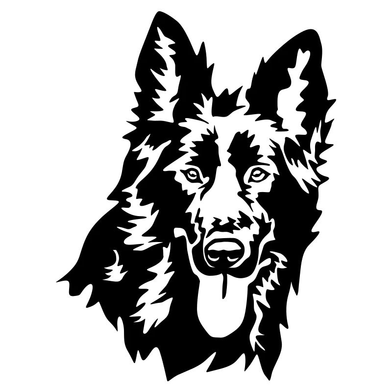 Deutscher Schäferhund Kopf