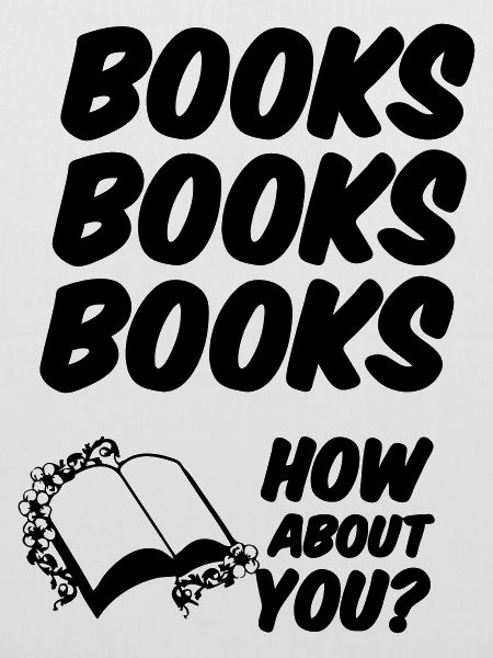 Books, Books, Books (Bücher) Geschenk