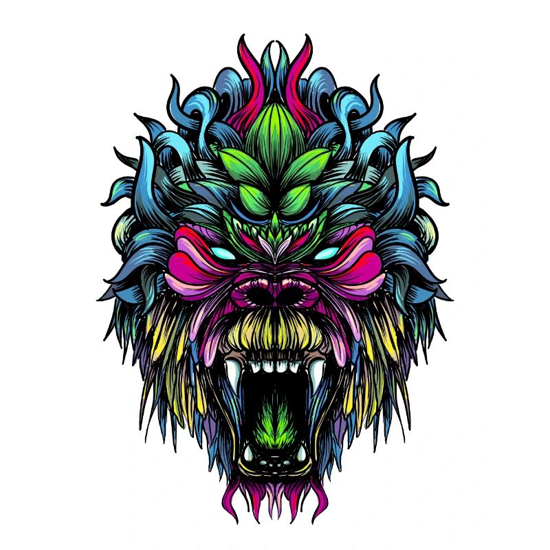 Gorilla Farbe