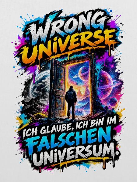 Falsches Universum Neonöffnung