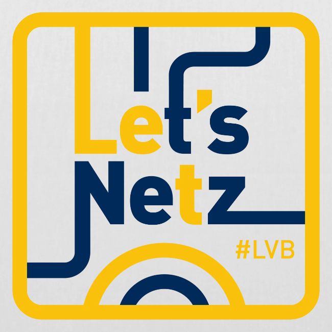 Let's Netz - blau/gelb