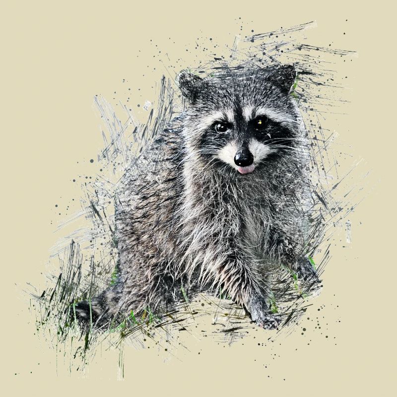 Waschbär