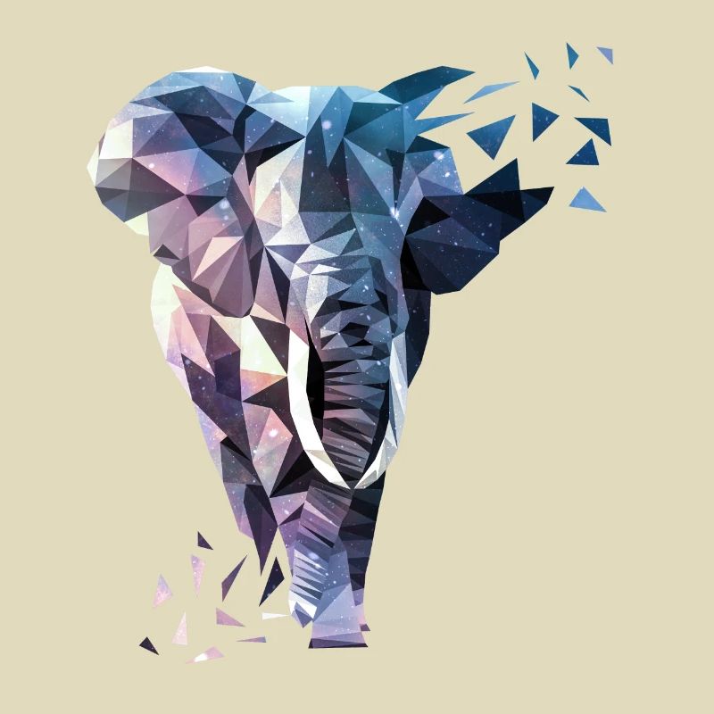 Polygon mit Elefant