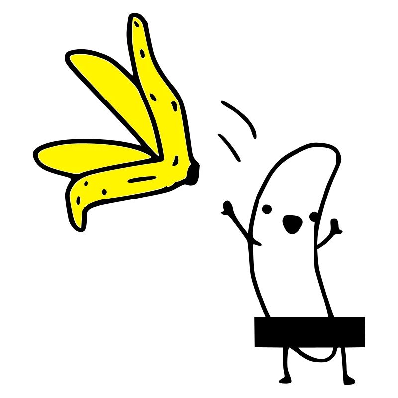 Bananen Striptease