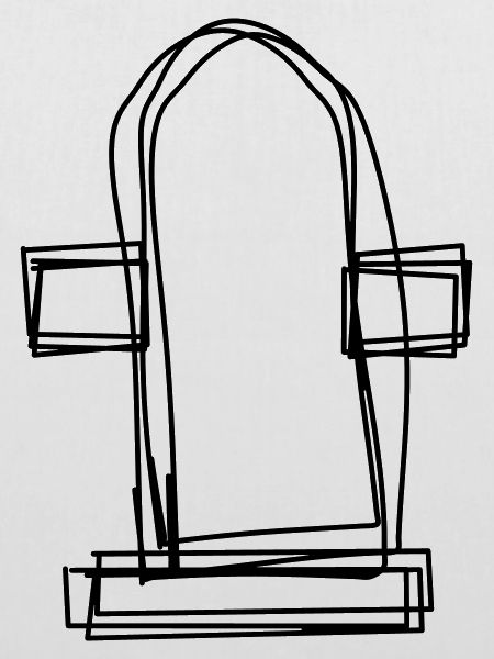 Hydrant handgezeichnet