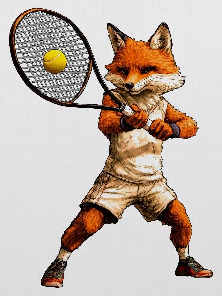 Tennisspieler Fuchs