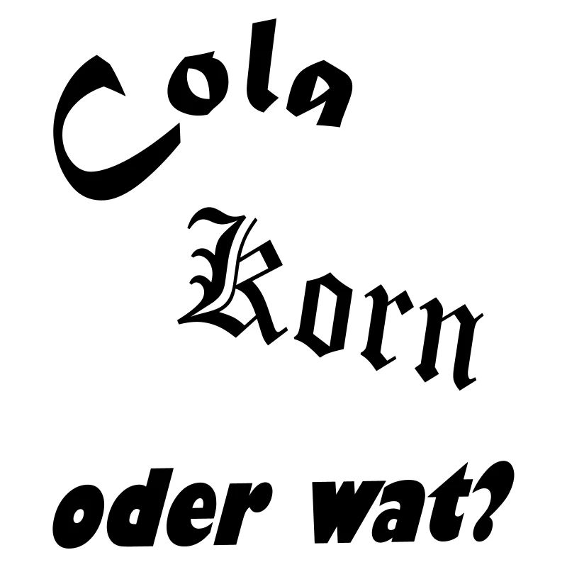 Cola Korn oder wat