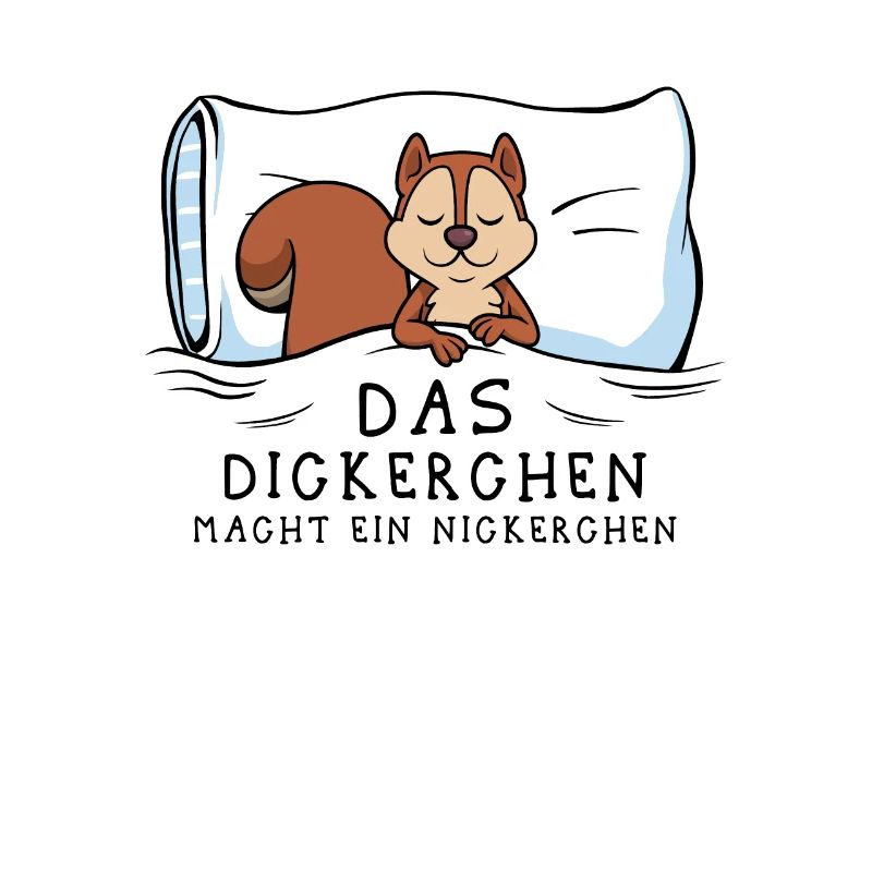 Dickerchen macht Nickerchen Eichhörnchen