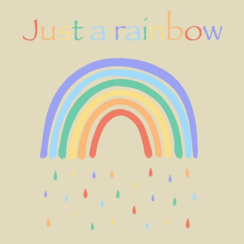 Einfach Regenbogen
