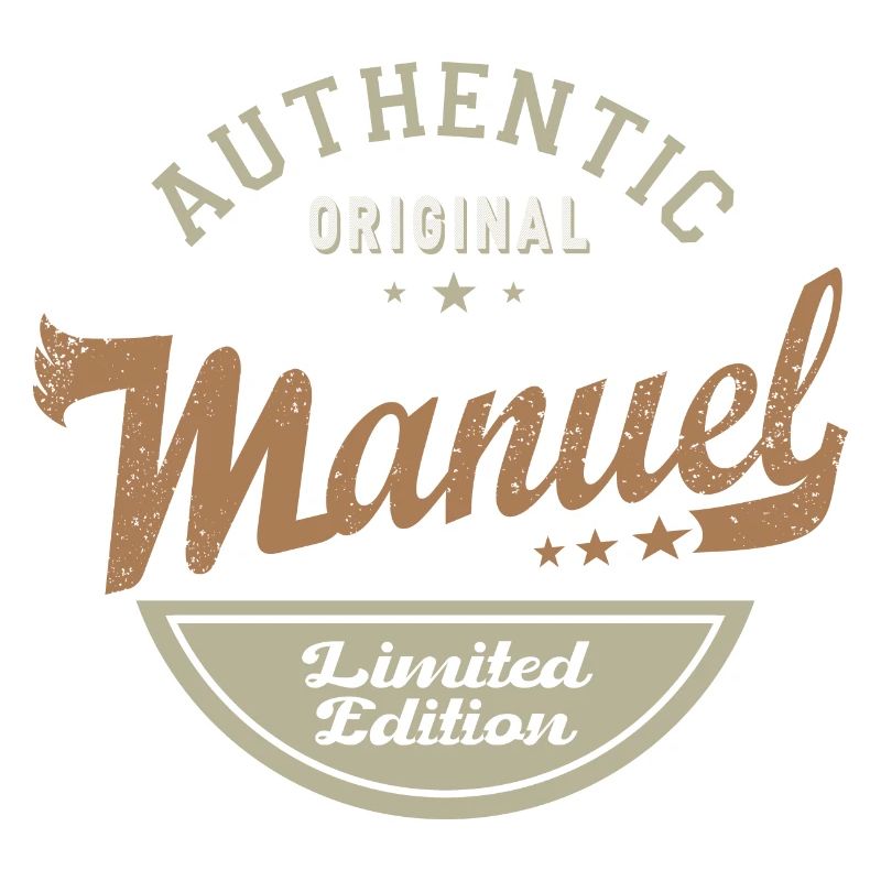 Gift manual Tshirt personalized first name manual