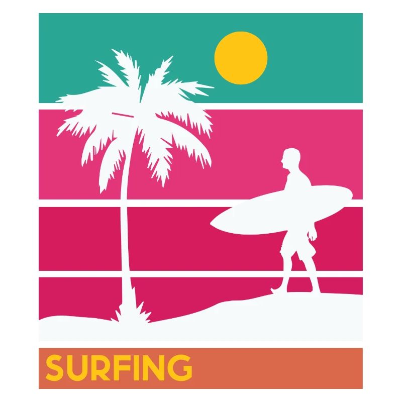Surfing Surfboard Surfer Geschenksidee