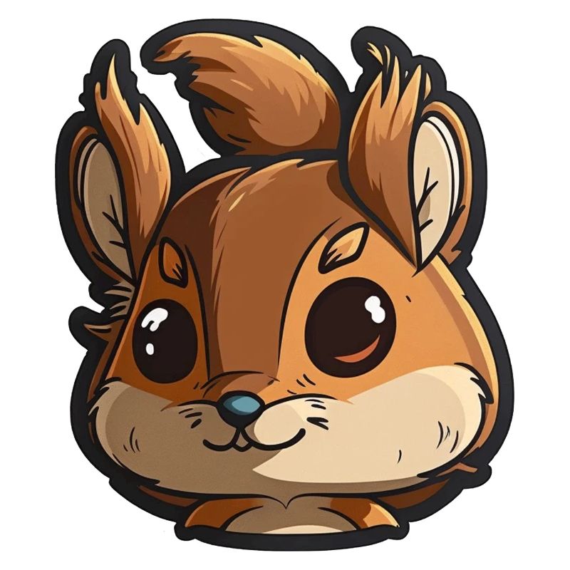 Süßes Eichhörnchen
