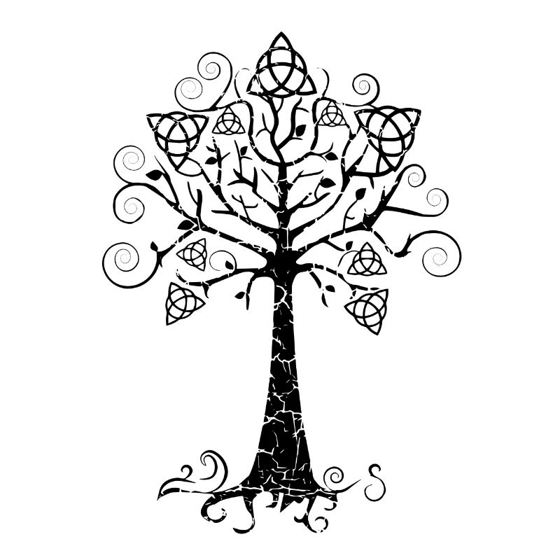 schwarzer Baum