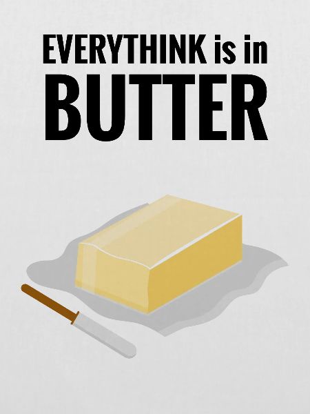 in butter