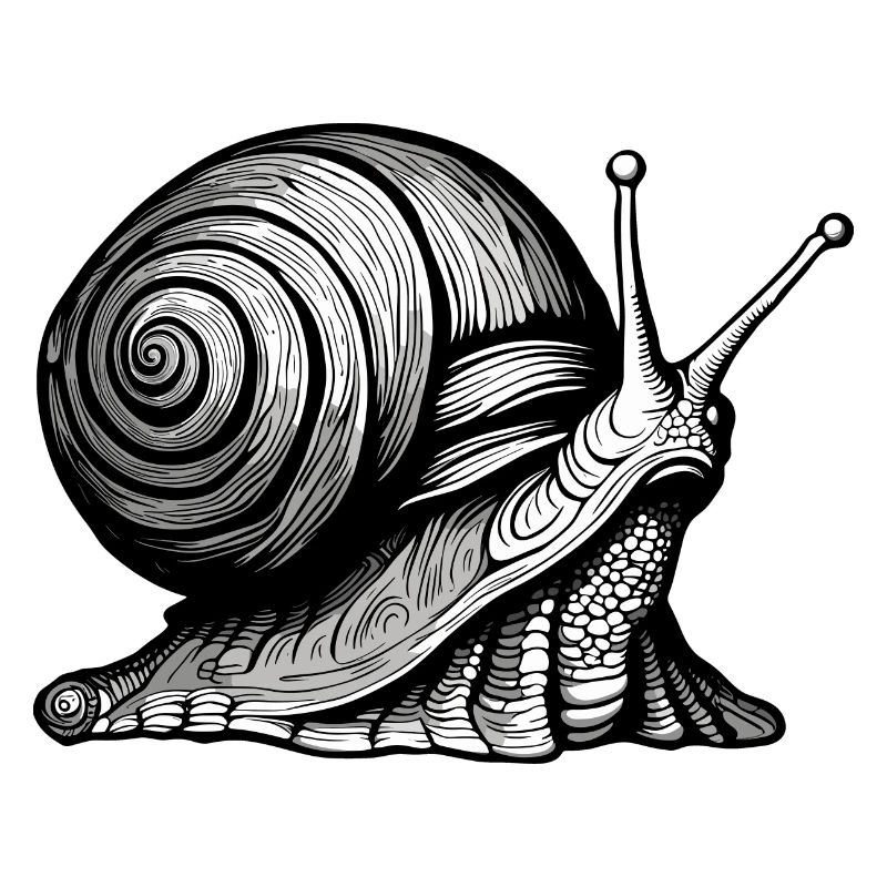 Snail / Animal / Crawling / Slimy / Slow