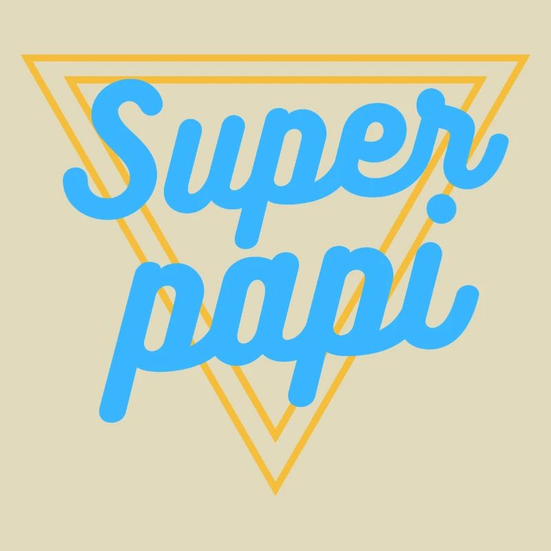 Super papi. Cadeau Papi Famille