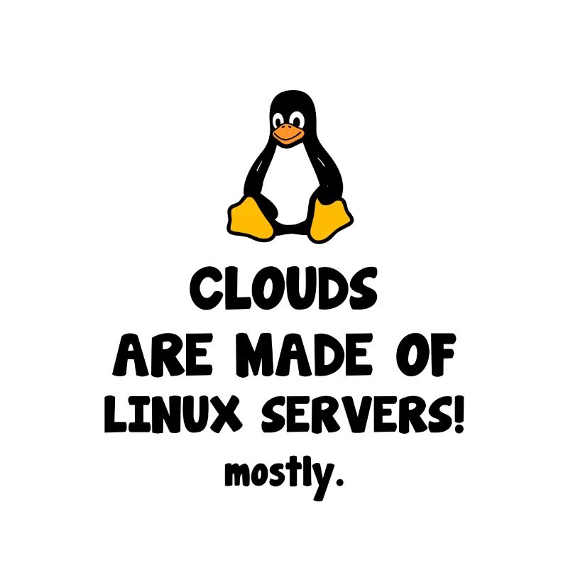 Linux Server Sysadmin Informaticien Proverbe