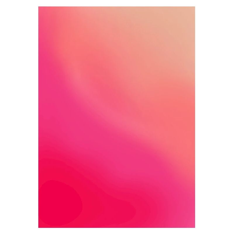 Gradient - Wellen rosa rot personalisierbar