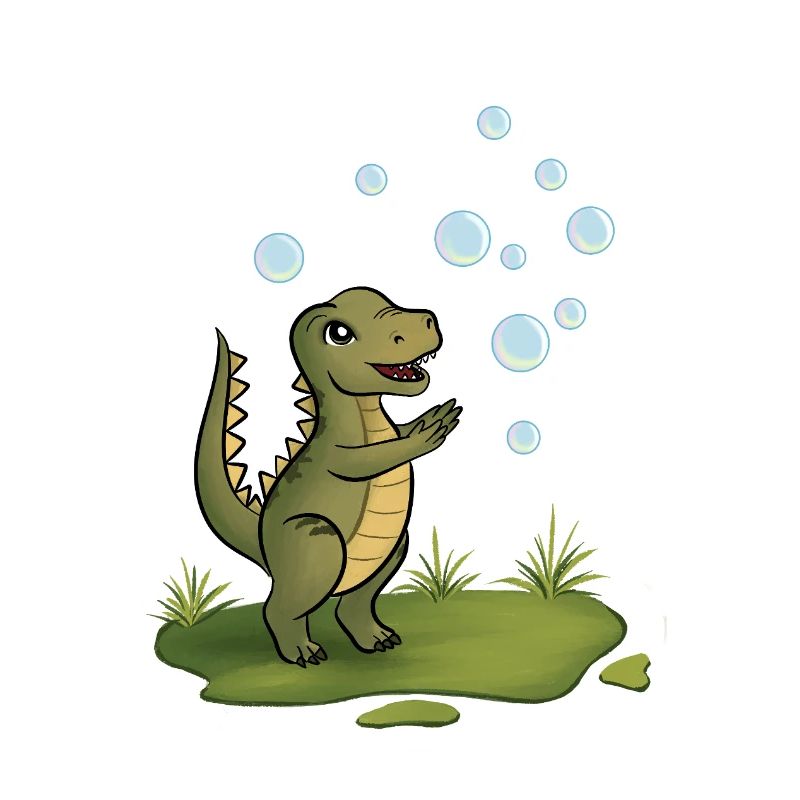 Dino bubble magic
