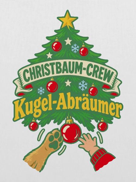 Christbaum-Crew Kugel-Abräumer