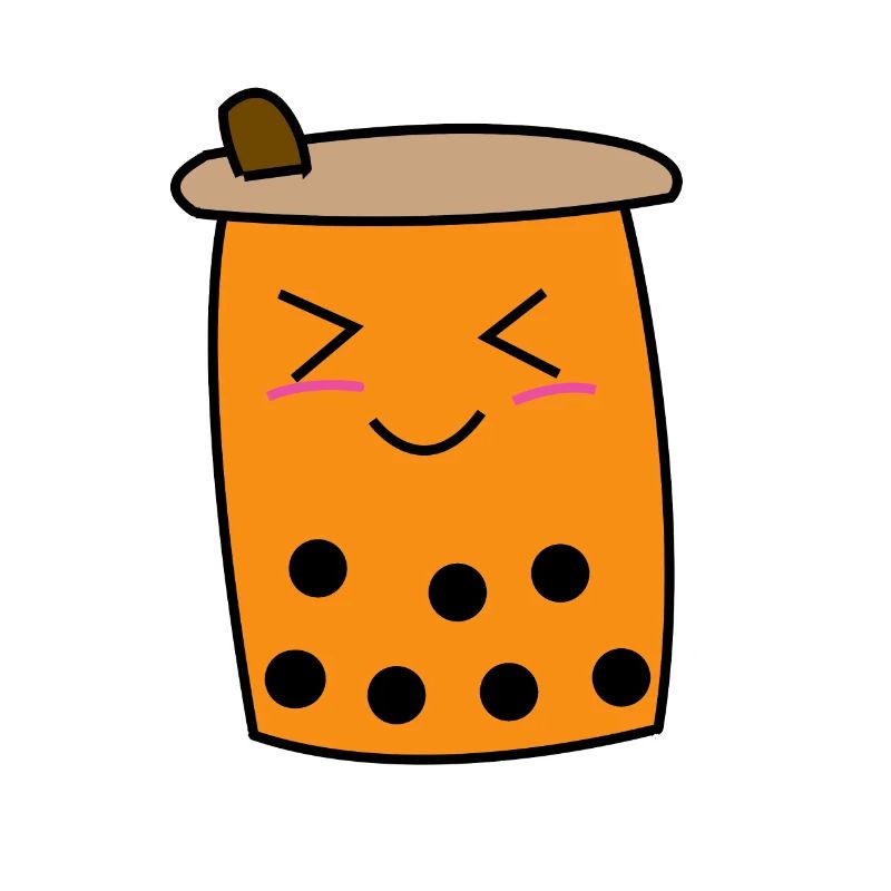 tolles Geschenk, bubble tea, kinder, mädchen Stick