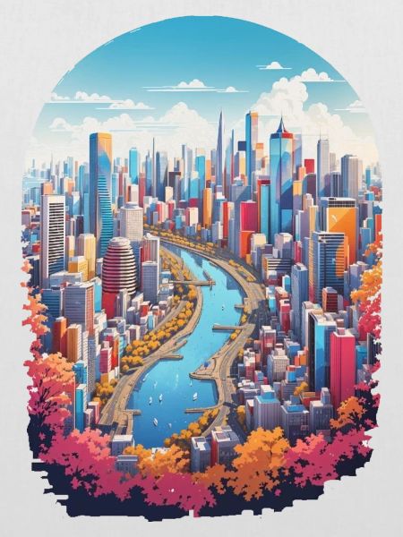 Stadt Landschaft