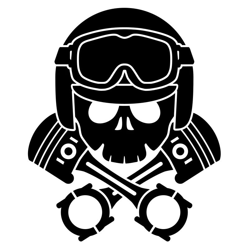 kolben schädel helm