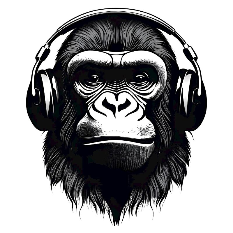 Gorilla, Primat, Affe