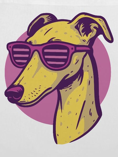 Windhund, Galgo Sonnenbrille Pop-Art