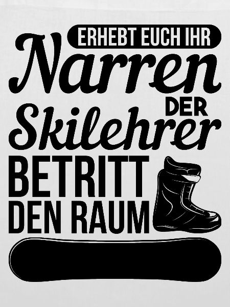 Skilehrer Geschenk
