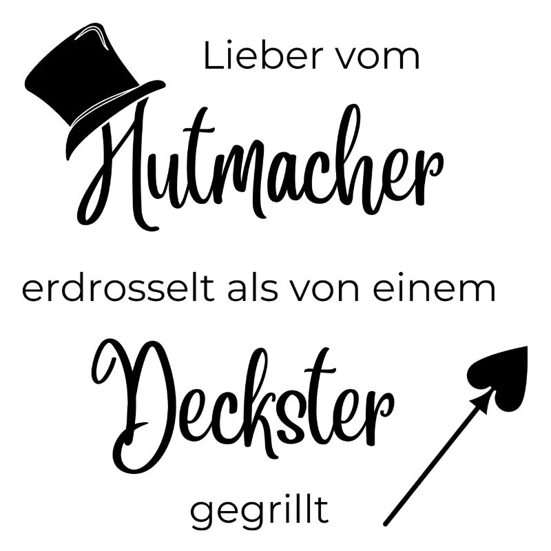 Hutmacher & Deckster (schwarz)