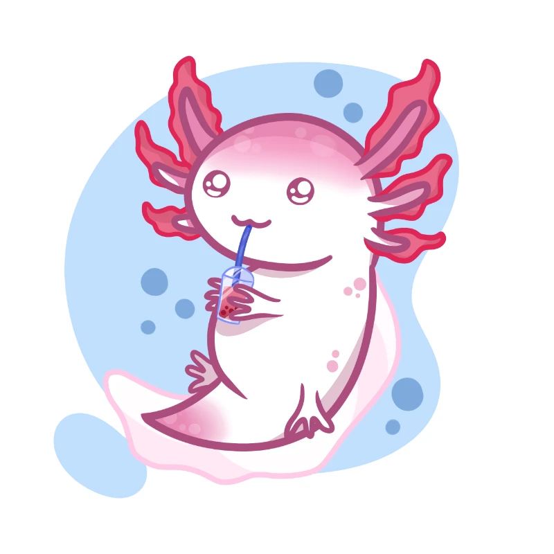 Axolotl x Bubbletea