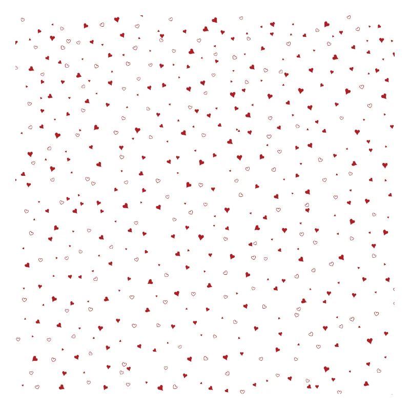 Cute Tiny Hearts Pattern Print Background Present