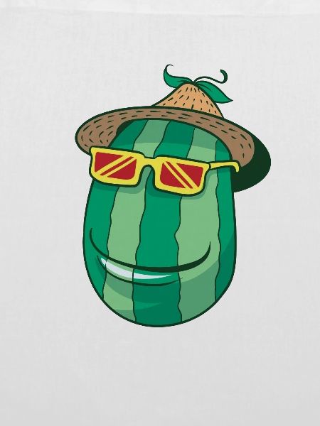 Wassermelone mit Sombrero
