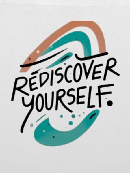 Rediscover Yourself Motivational Art