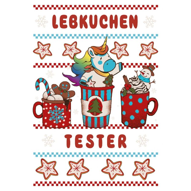 LEBKUCHEN TESTER Einhorn Weihnachten