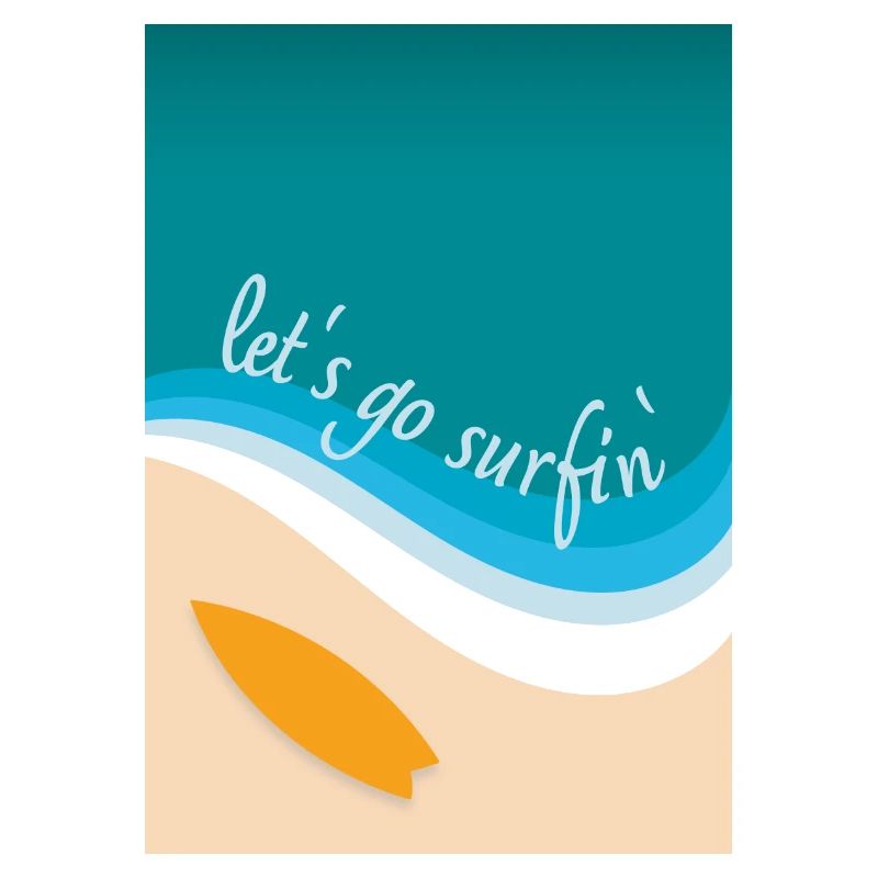 Let's go surfin' surfing (angular design)