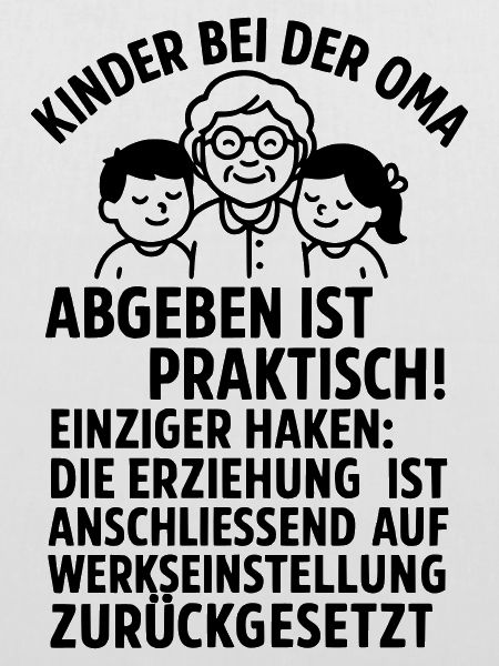 oma kinder erziehung