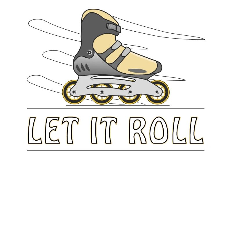 INLINE SKATER LET IT ROLL