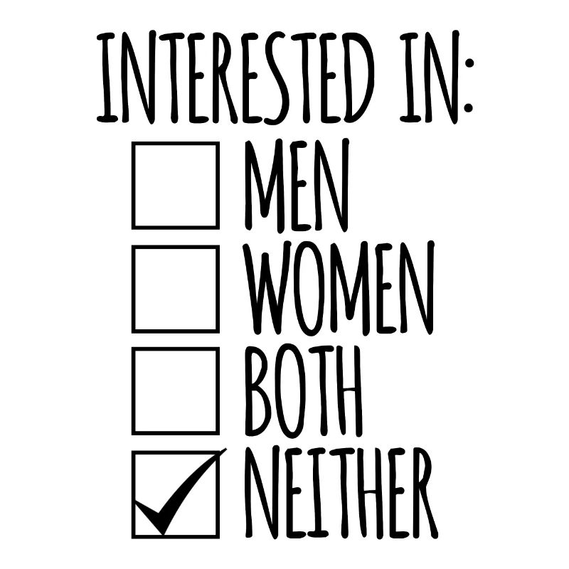 Non-Binary Interested In Neither Intersexual