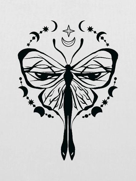 Himmlischer Schmetterling Mystischer