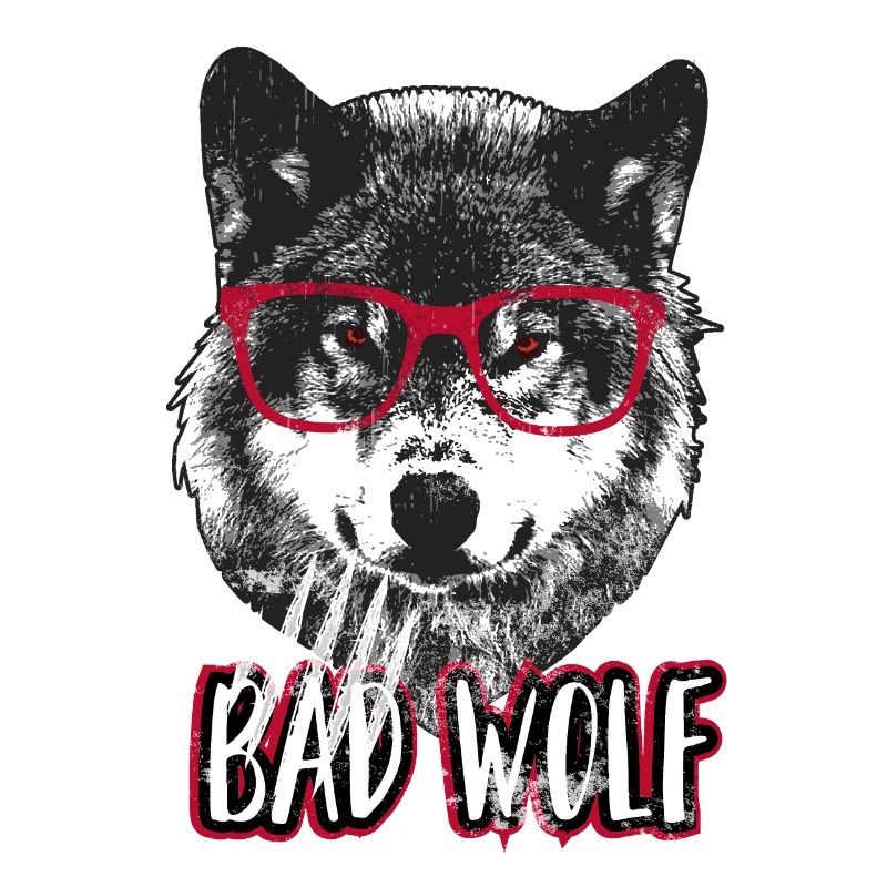 Böser Wolf - Grumpy Christmas Wolf