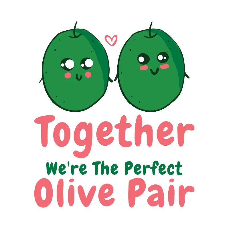 Saint-Valentin Olive Couples Rencontres Romance