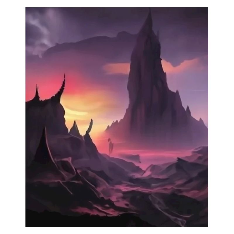 Dämonische Landschaft