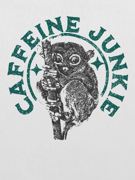Caffeine Junkie Monkey