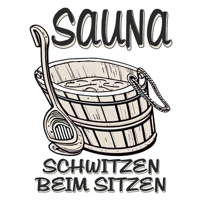 SAUNA SCHWITZEN BEIM SITZEN