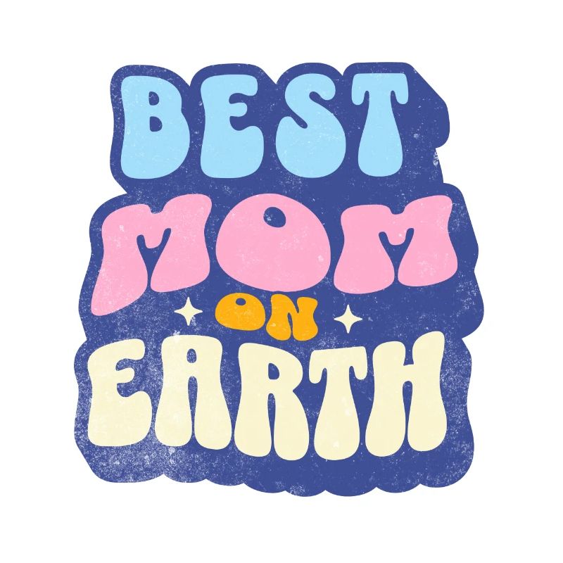 Best Mom on Earth Geschenk Mama beste Muttertag